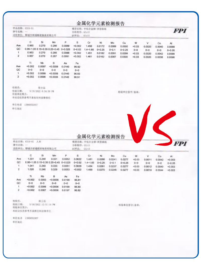 材質(zhì)化學(xué)元素對?